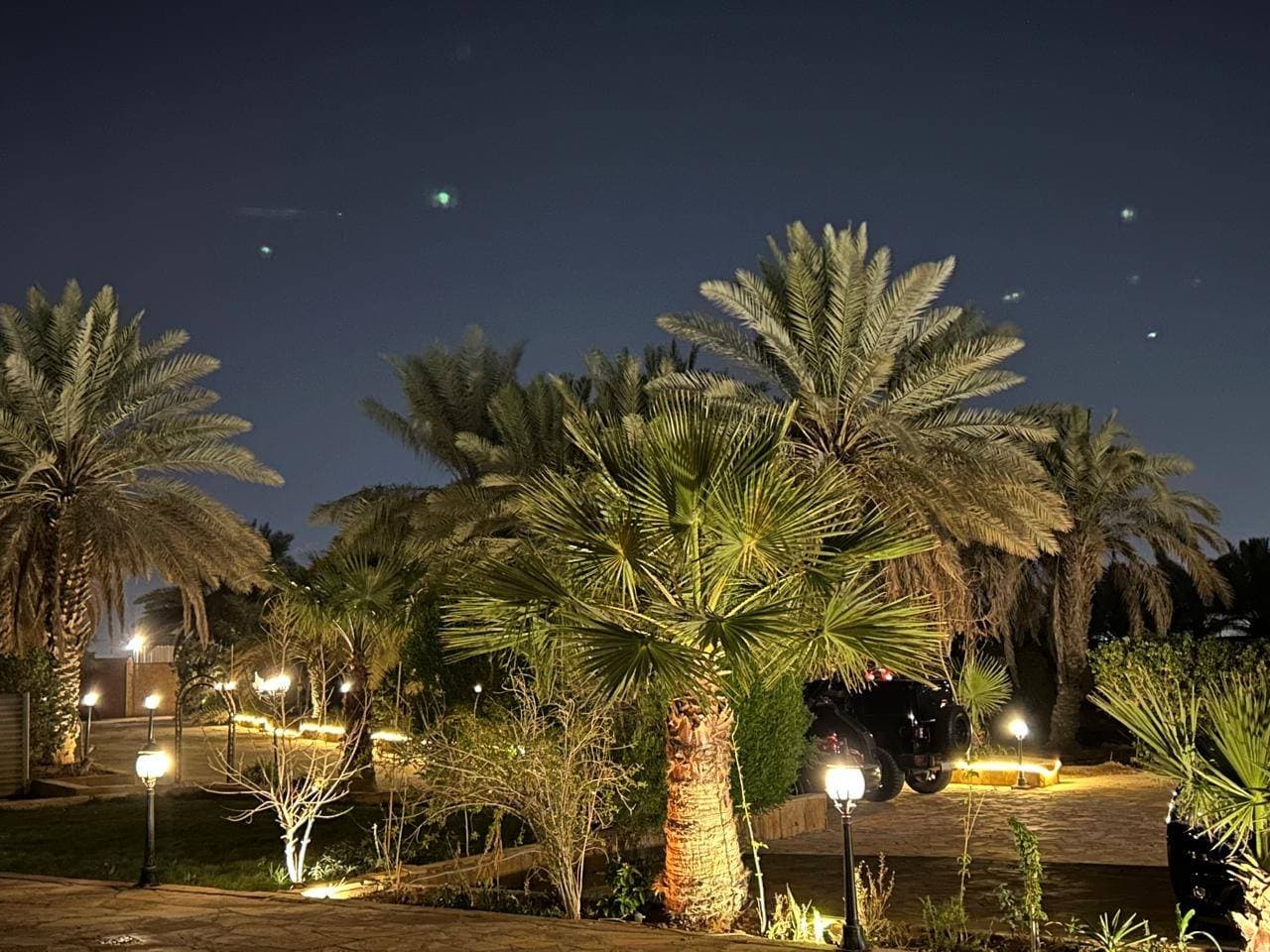 مزرعة عائلية سعودية في الثمامة