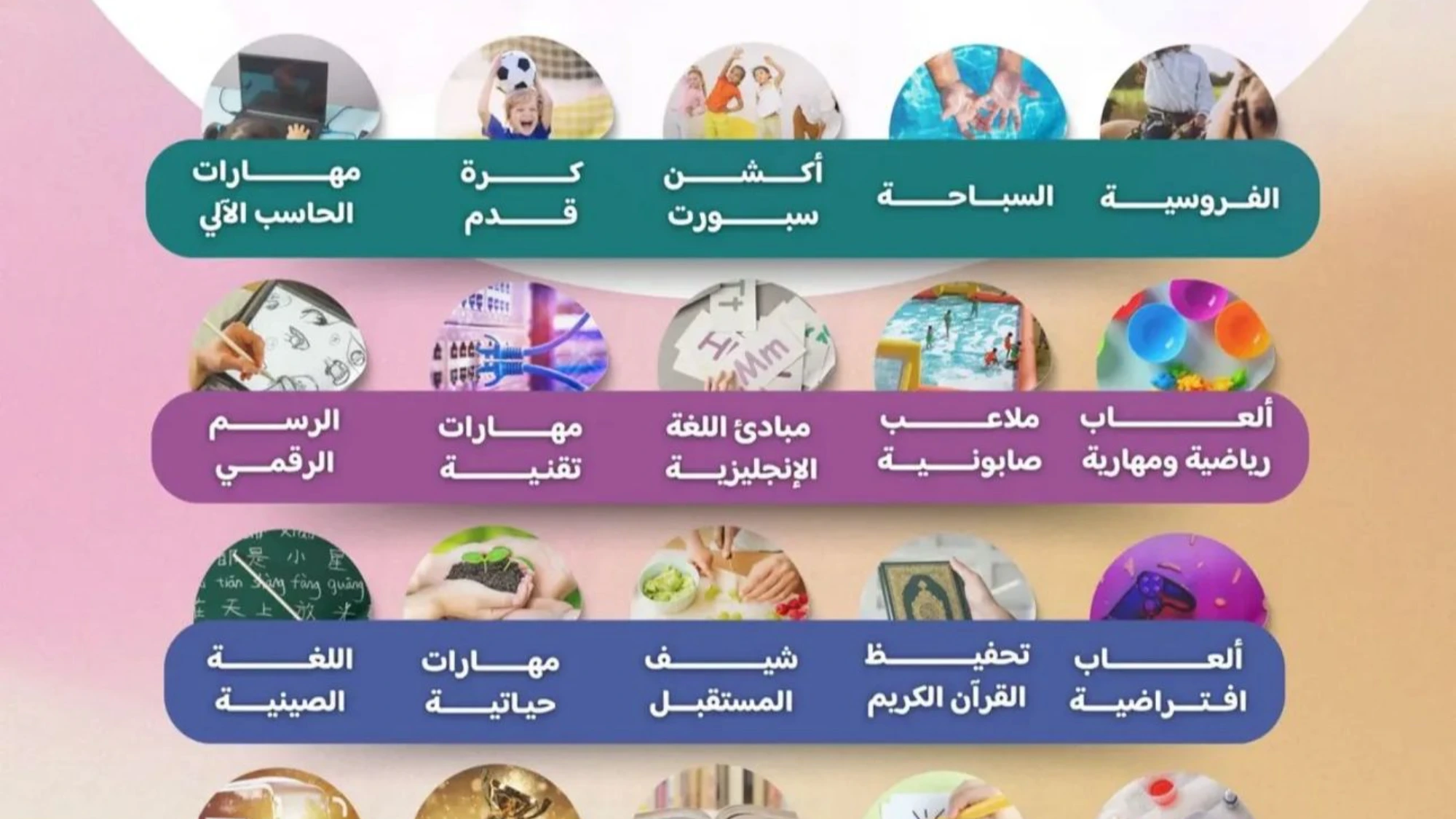 تعليم السباحة - نوادي الاجيال
