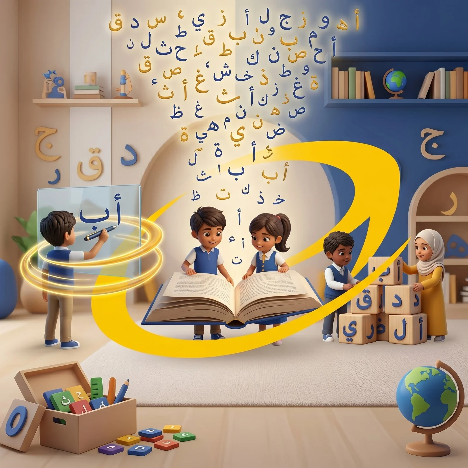 تأسيس اللغة العربية للأطفال – معهد البيان