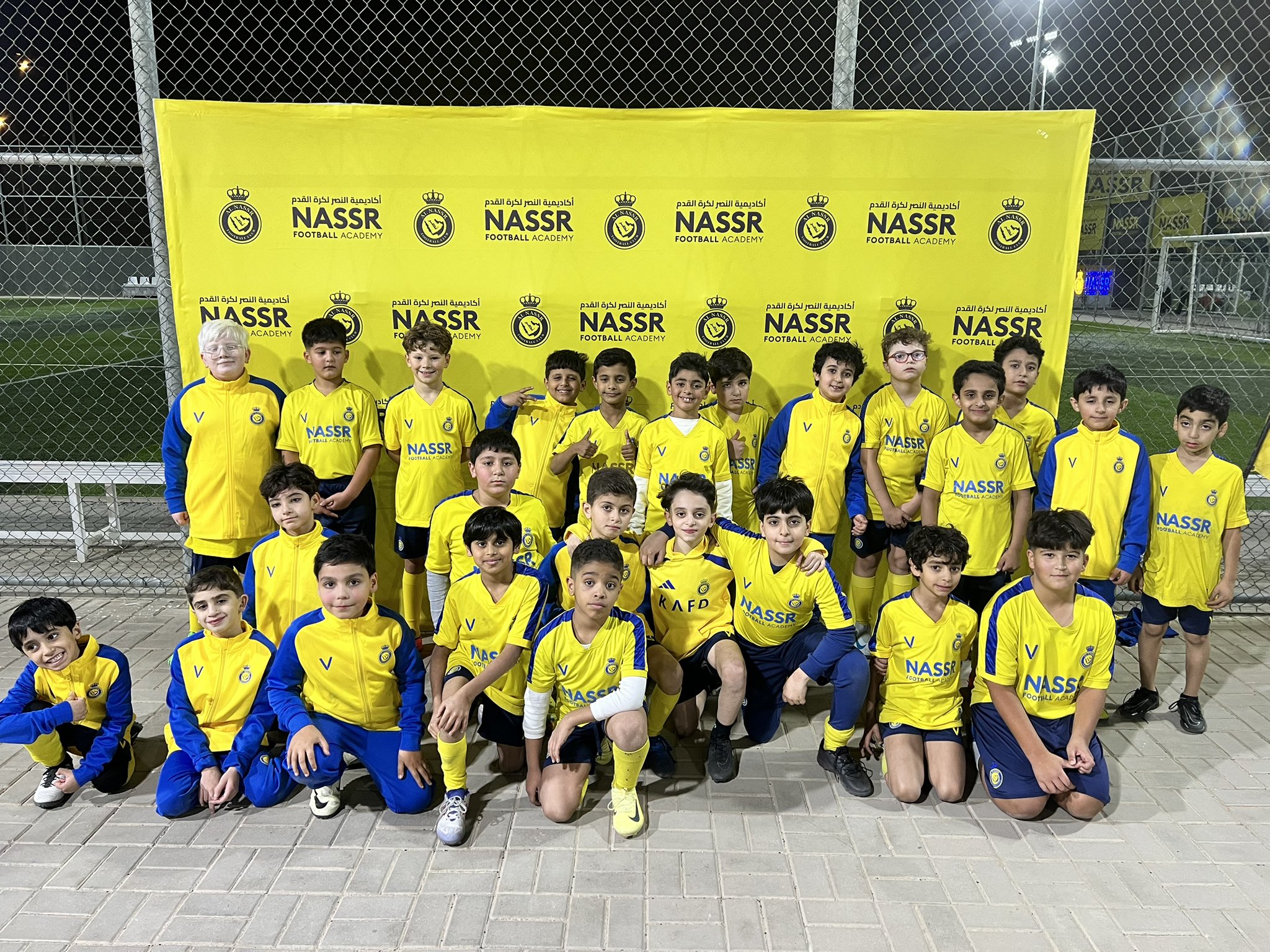 صورة من أكاديمية النصر لكرة القدم